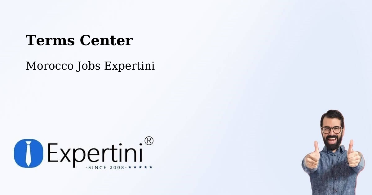 Terms of Service – Asilah - Morocco Jobs Expertini